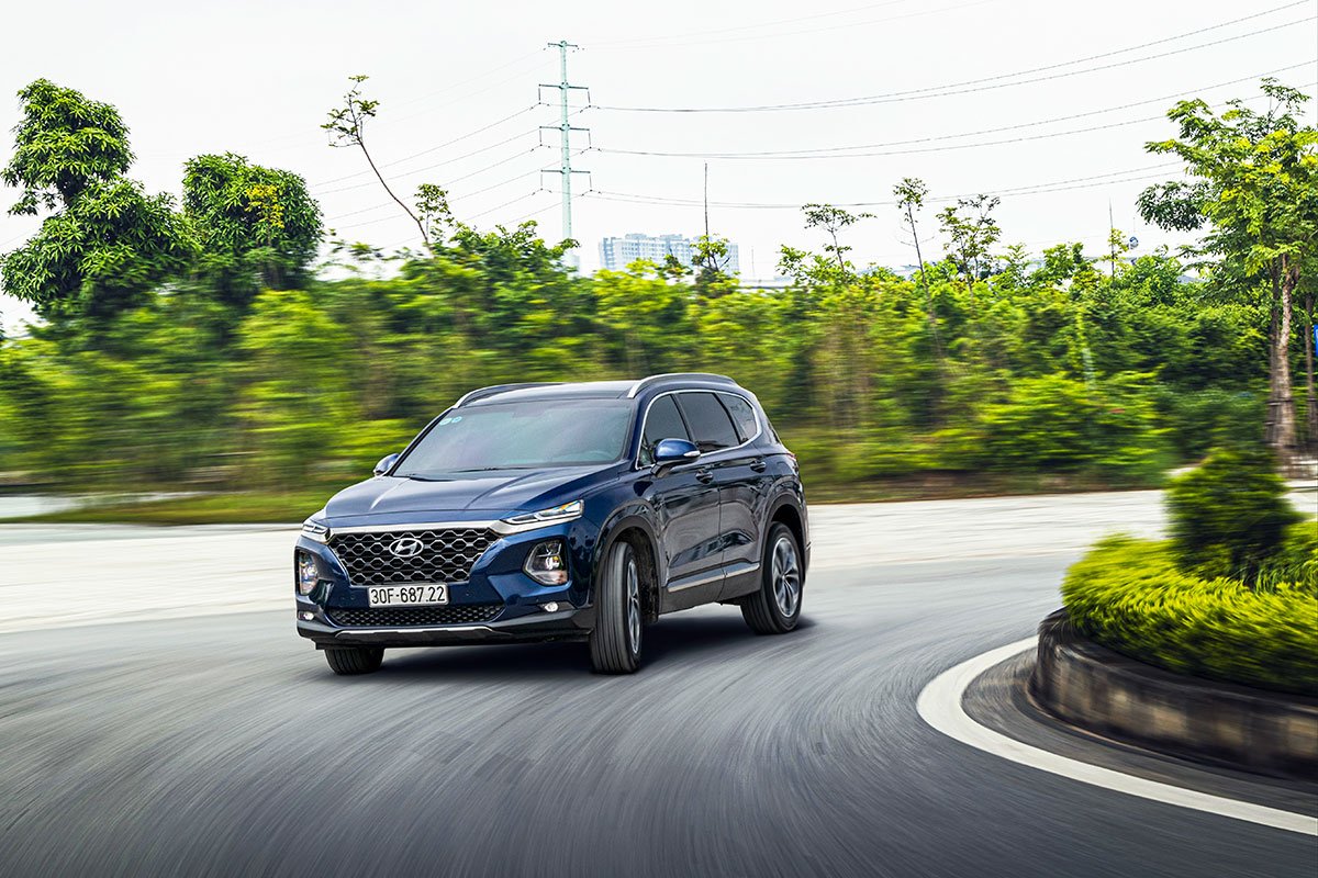 Đánh giá khả năng vận hành Hyundai Santa Fe 2020 Hyundai Bình Phước